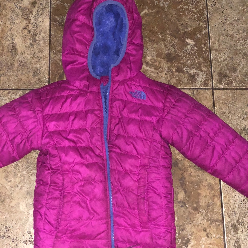 Girls reversible winter coat